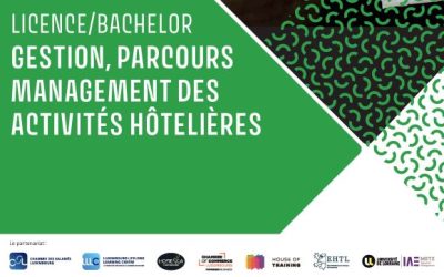 Bachelor “Management des activités hôtelières”