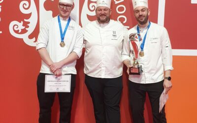 A gold medal at the Global Chefs Challenge semi-final