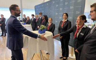 Minister Delegate for Tourism meets EHTL students
